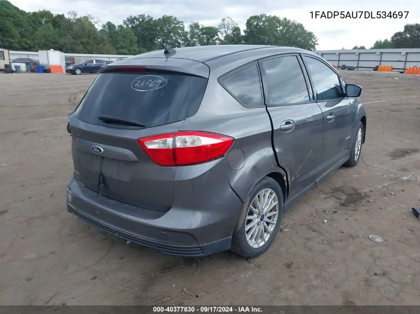 2013 Ford C-Max Hybrid Se VIN: 1FADP5AU7DL534697 Lot: 40377830