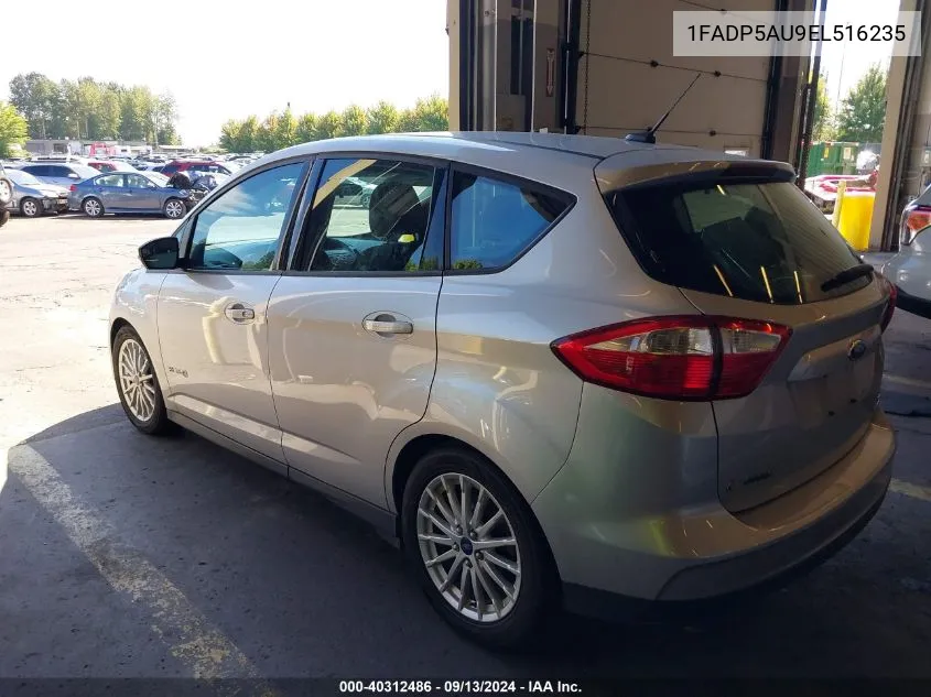 2014 Ford C-Max Hybrid Se VIN: 1FADP5AU9EL516235 Lot: 40312486