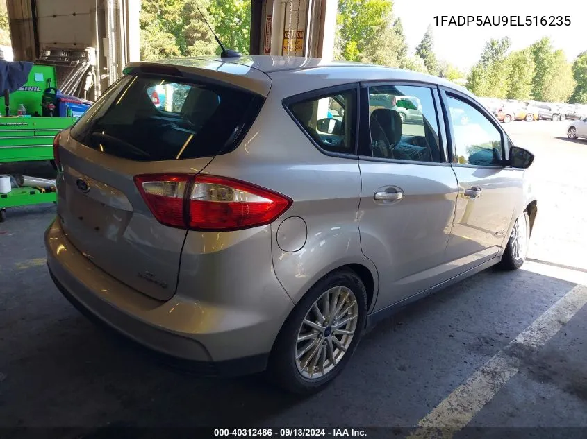 2014 Ford C-Max Hybrid Se VIN: 1FADP5AU9EL516235 Lot: 40312486