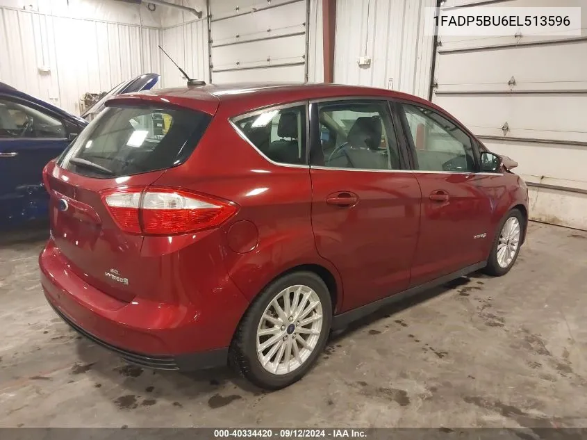 1FADP5BU6EL513596 2014 Ford C-Max Hybrid Sel