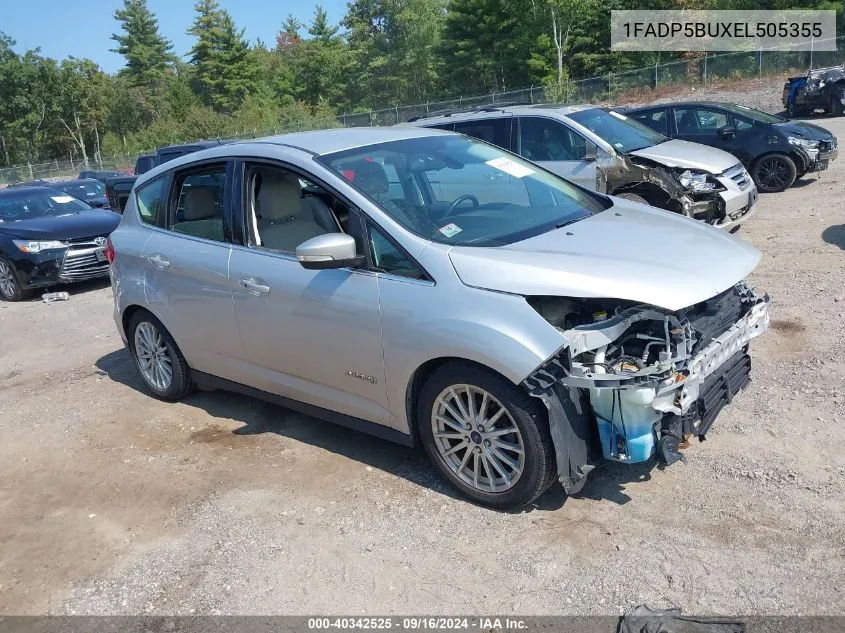 1FADP5BUXEL505355 2014 Ford C-Max Hybrid Sel