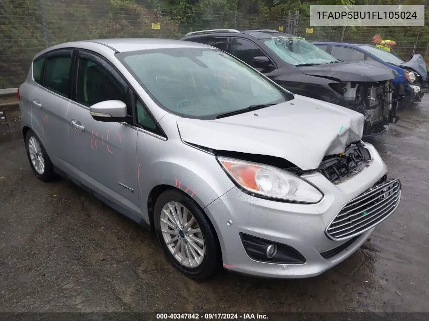 2015 Ford C-Max Hybrid Sel VIN: 1FADP5BU1FL105024 Lot: 40347842