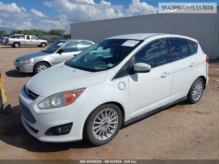 2015 Ford C-Max Energi Sel VIN: 1FADP5CUXFL117073 Lot: 40356238