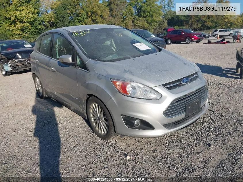 1FADP5BU3GL119279 2016 Ford C-Max Hybrid Sel