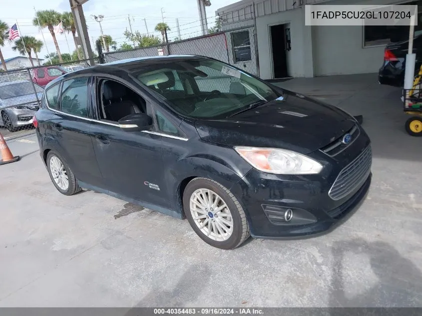 1FADP5CU2GL107204 2016 Ford C-Max Energi Sel