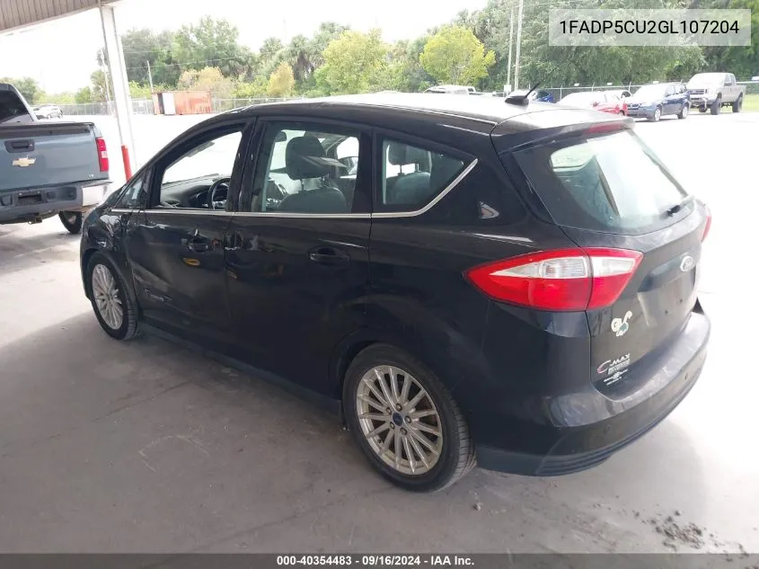 1FADP5CU2GL107204 2016 Ford C-Max Energi Sel