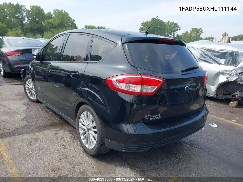 2017 Ford C-Max Energi Se VIN: 1FADP5EUXHL111144 Lot: 40293303