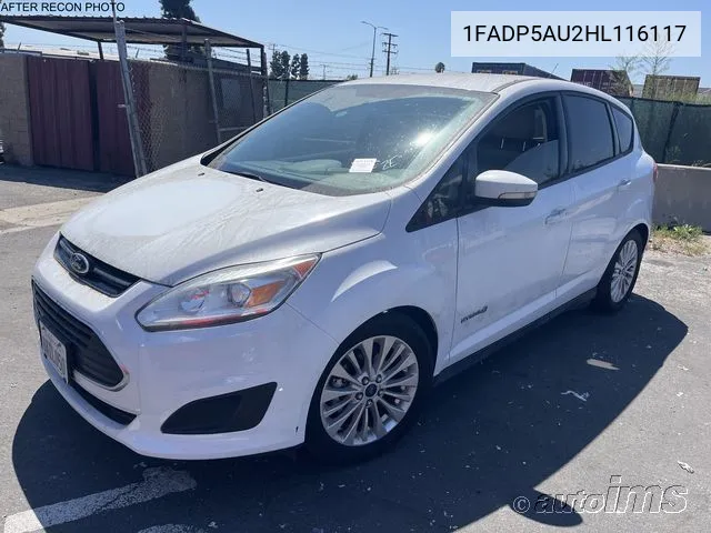 2017 Ford C-Max Hybrid Se VIN: 1FADP5AU2HL116117 Lot: 40386130