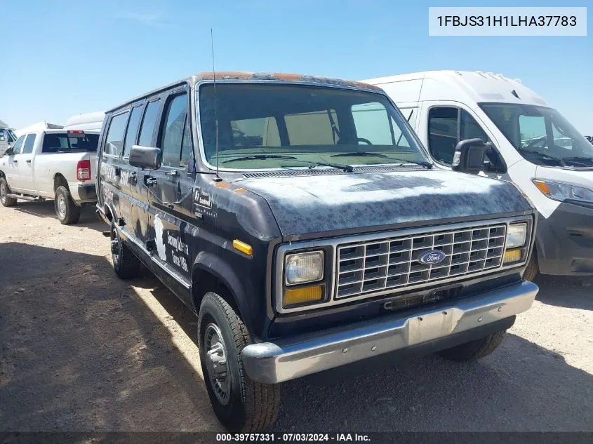 1990 Ford Econoline E350 Super Duty VIN: 1FBJS31H1LHA37783 Lot: 39757331