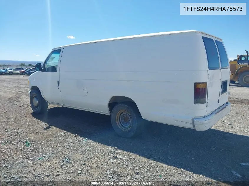 1FTFS24H4RHA75573 1994 Ford Econoline E250 Super Duty Van