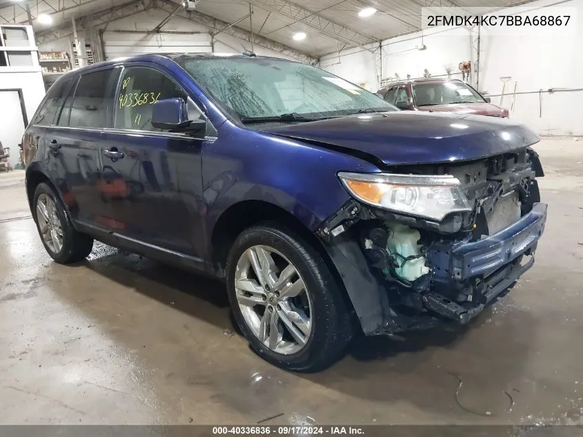 2FMDK4KC7BBA68867 2011 Ford Edge Limited