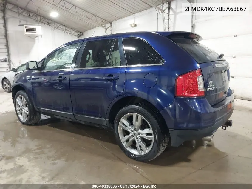 2FMDK4KC7BBA68867 2011 Ford Edge Limited