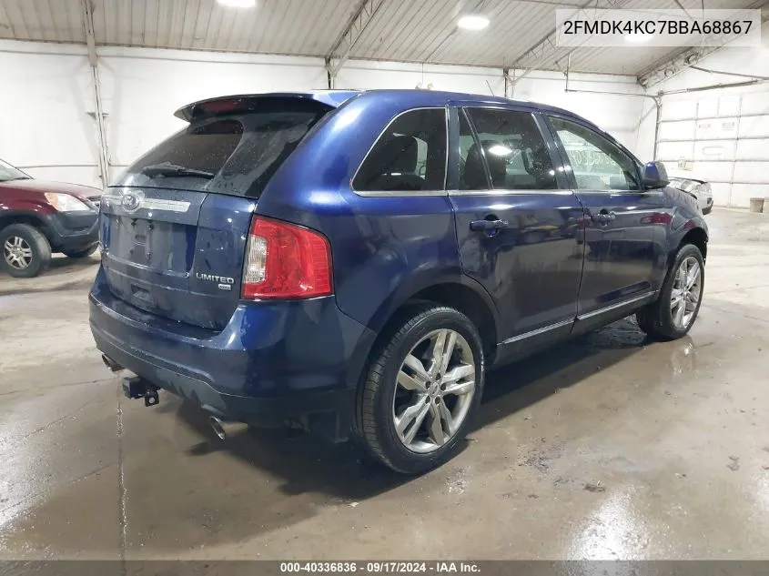 2FMDK4KC7BBA68867 2011 Ford Edge Limited