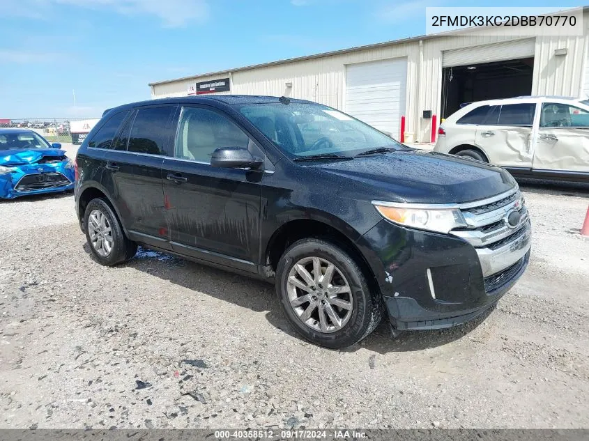 2FMDK3KC2DBB70770 2013 Ford Edge Limited