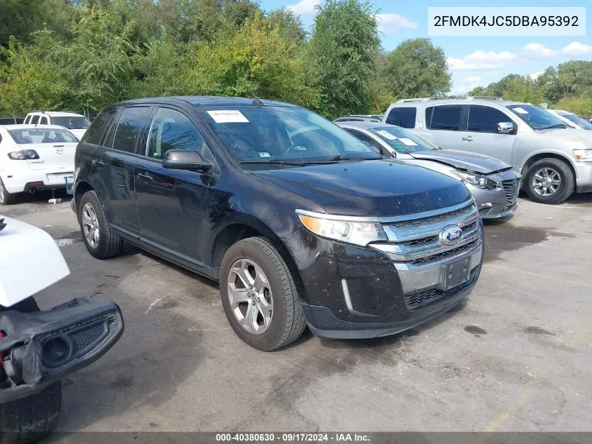 2FMDK4JC5DBA95392 2013 Ford Edge Sel