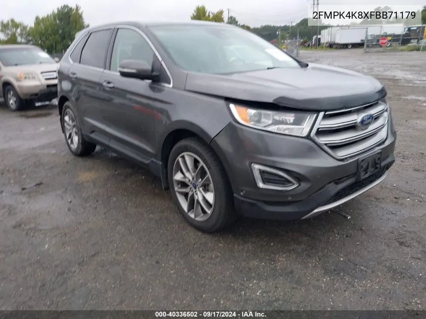 2FMPK4K8XFBB71179 2015 Ford Edge Titanium