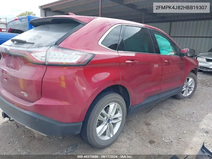 2FMPK4J82HBB19307 2017 Ford Edge Sel