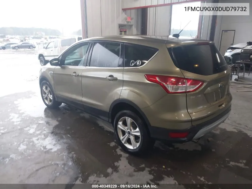 2013 Ford Escape Se VIN: 1FMCU9GX0DUD79732 Lot: 40349229