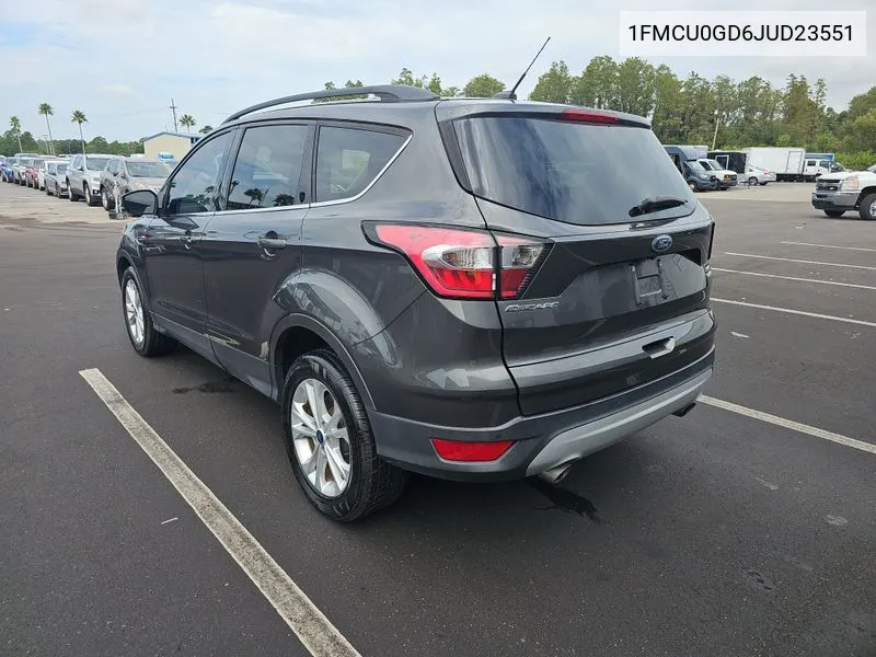 2018 Ford Escape Se VIN: 1FMCU0GD6JUD23551 Lot: 40363470