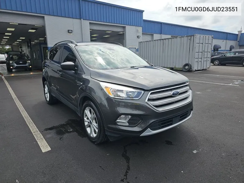 2018 Ford Escape Se VIN: 1FMCU0GD6JUD23551 Lot: 40363470