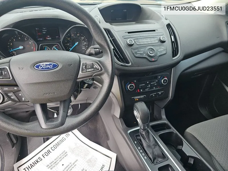 1FMCU0GD6JUD23551 2018 Ford Escape Se