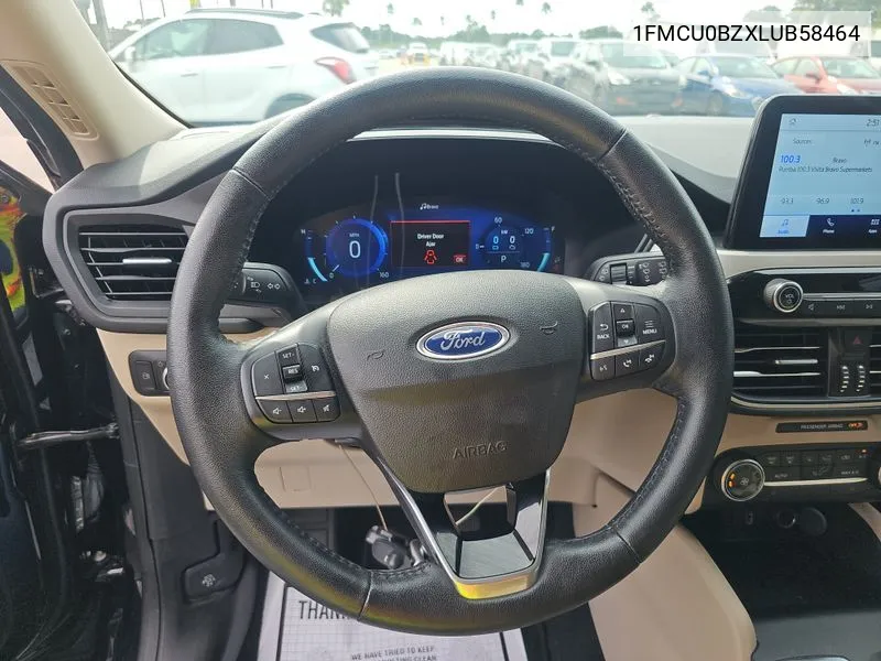 2020 Ford Escape Se Sport VIN: 1FMCU0BZXLUB58464 Lot: 40363536