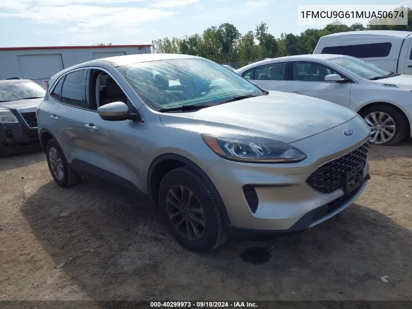 2021 Ford Escape Se VIN: 1FMCU9G61MUA50674 Lot: 40299973