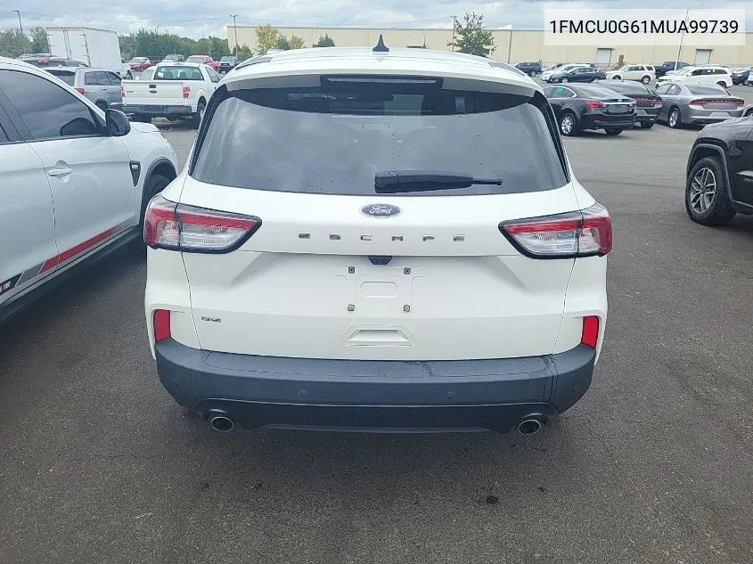 2021 Ford Escape Se VIN: 1FMCU0G61MUA99739 Lot: 40379299