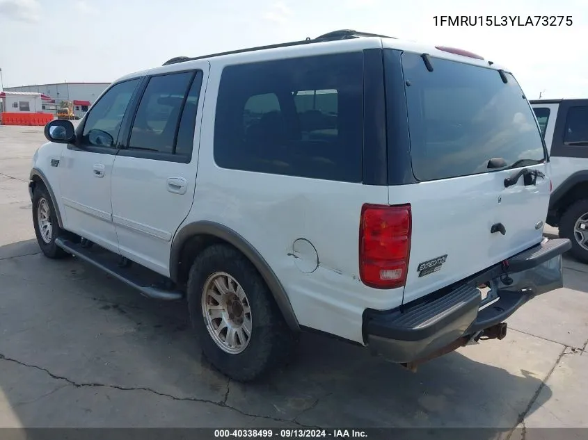 1FMRU15L3YLA73275 2000 Ford Expedition Xlt