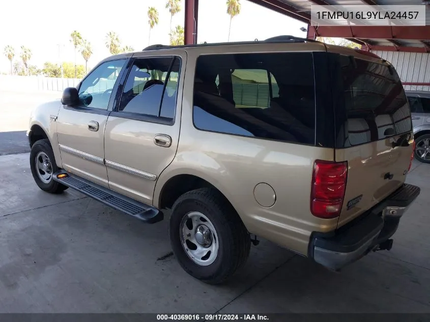 2000 Ford Expedition Xlt VIN: 1FMPU16L9YLA24457 Lot: 40369016