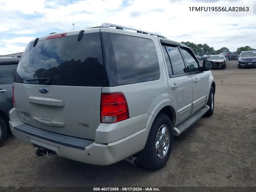 2006 Ford Expedition Limited VIN: 1FMFU19556LA82863 Lot: 40372059