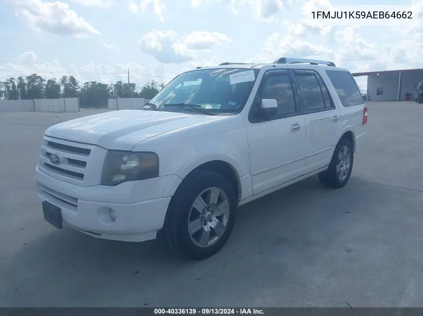 2010 Ford Expedition Limited VIN: 1FMJU1K59AEB64662 Lot: 40336139