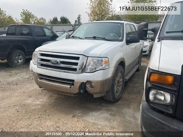 2011 Ford Expedition Xlt VIN: 1FMJU1G55BEF22673 Lot: 20176500