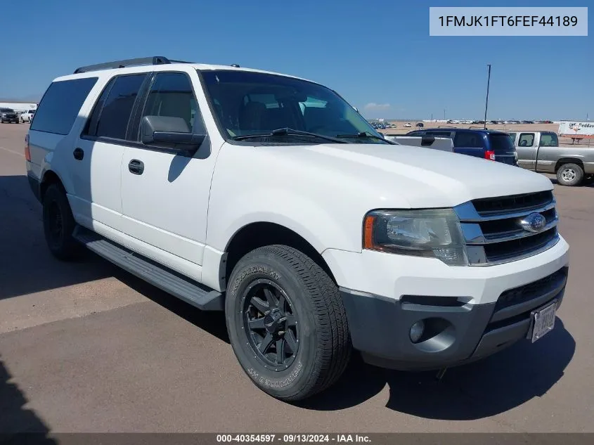 1FMJK1FT6FEF44189 2015 Ford Expedition El Xl