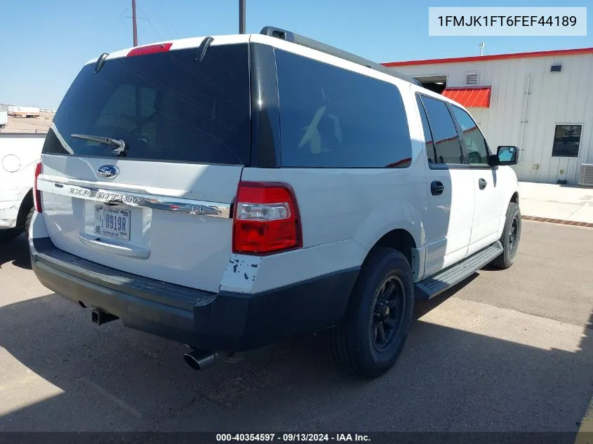 2015 Ford Expedition El Xl VIN: 1FMJK1FT6FEF44189 Lot: 40354597