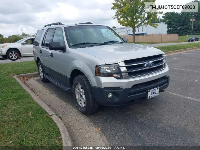 2016 Ford Expedition Xl VIN: 1FMJU1GT5GEF09038 Lot: 40365925