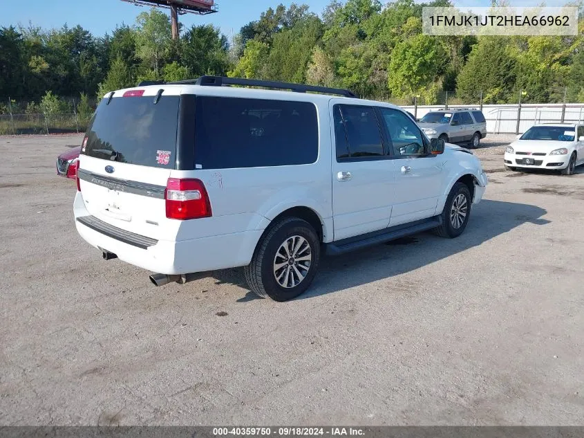 2017 Ford Expedition El Xlt VIN: 1FMJK1JT2HEA66962 Lot: 40359750