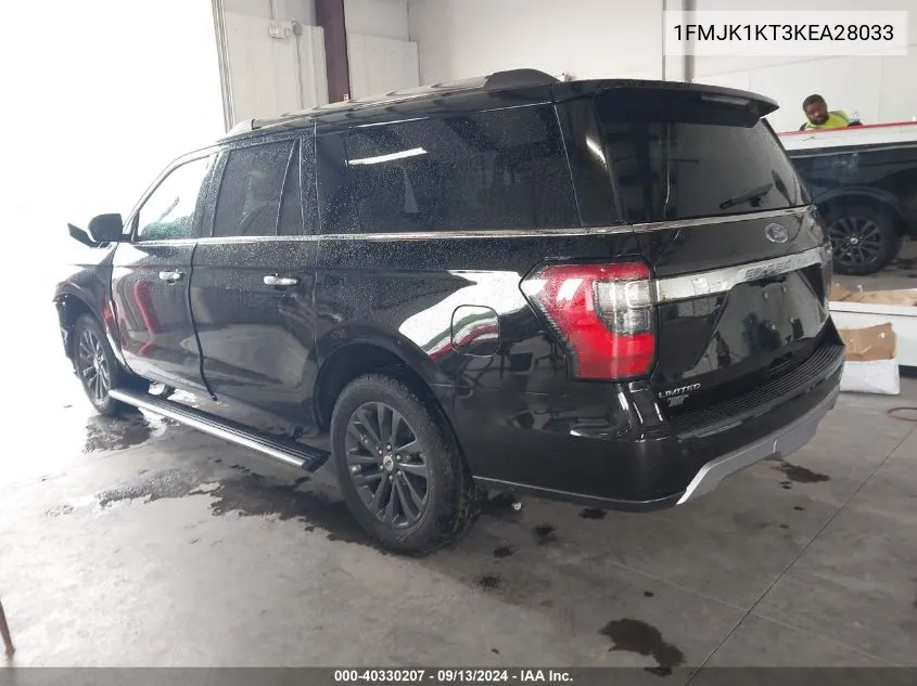 1FMJK1KT3KEA28033 2019 Ford Expedition Max Limited