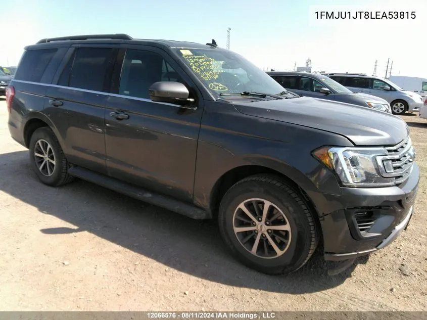 2020 Ford Expedition Xlt VIN: 1FMJU1JT8LEA53815 Lot: 12066576