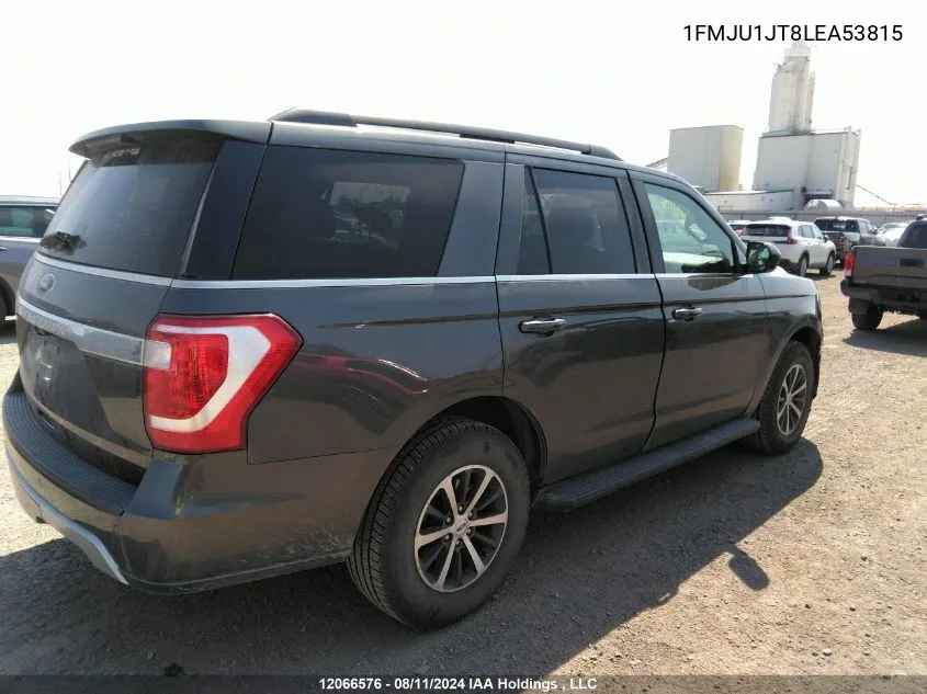 2020 Ford Expedition Xlt VIN: 1FMJU1JT8LEA53815 Lot: 12066576