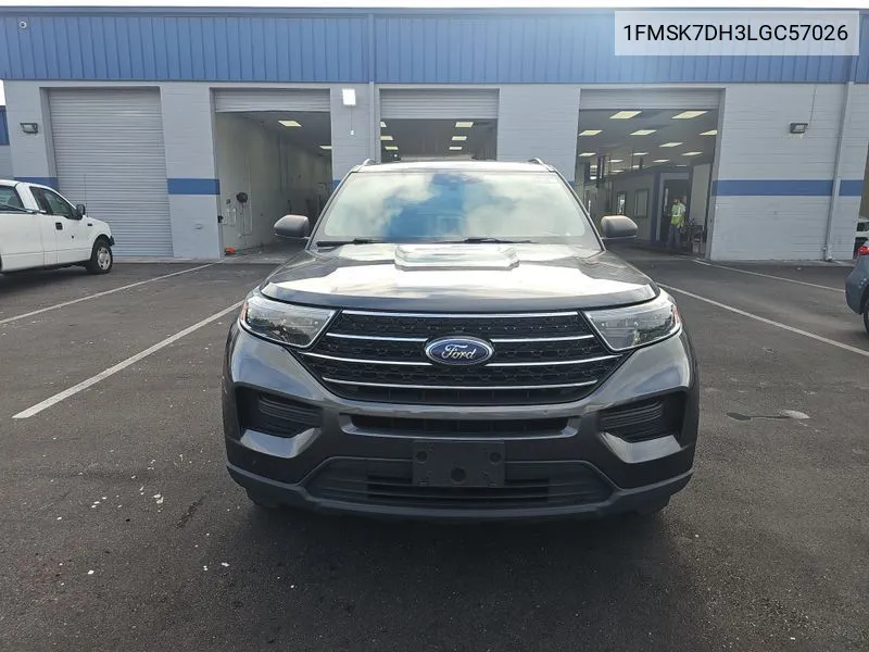 2020 Ford Explorer Xlt VIN: 1FMSK7DH3LGC57026 Lot: 40363493