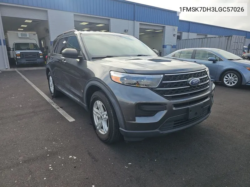 1FMSK7DH3LGC57026 2020 Ford Explorer Xlt