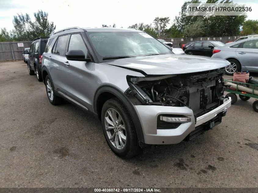 1FMSK8FH7RGA02536 2024 Ford Explorer Limited