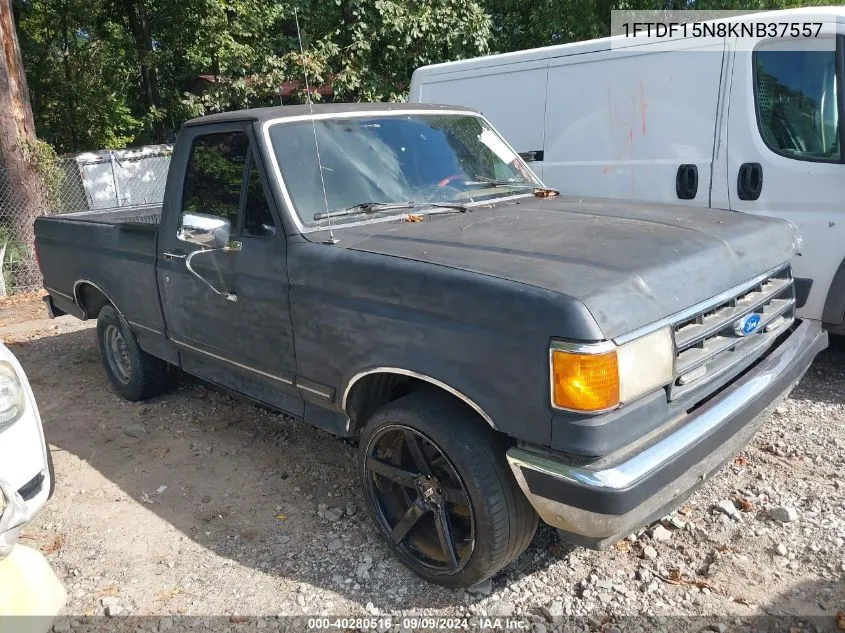 1989 Ford F150 VIN: 1FTDF15N8KNB37557 Lot: 40280516