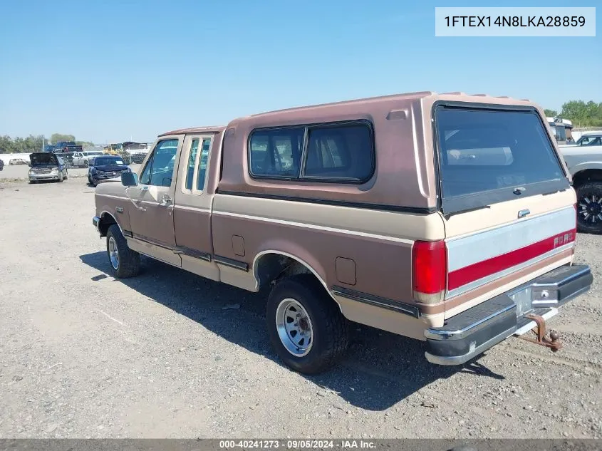 1FTEX14N8LKA28859 1990 Ford F150