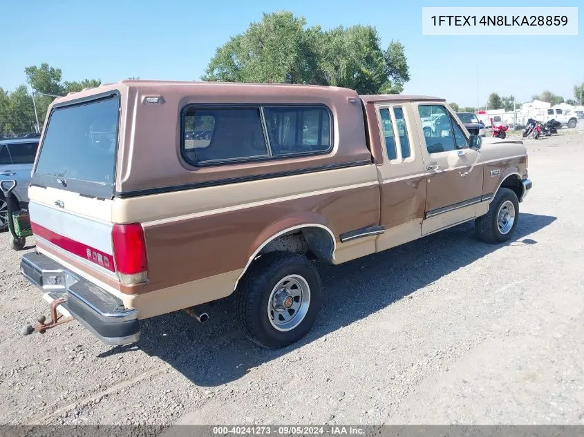 1FTEX14N8LKA28859 1990 Ford F150