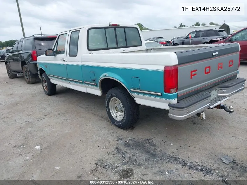 1FTEX14H2SKA25772 1995 Ford F150