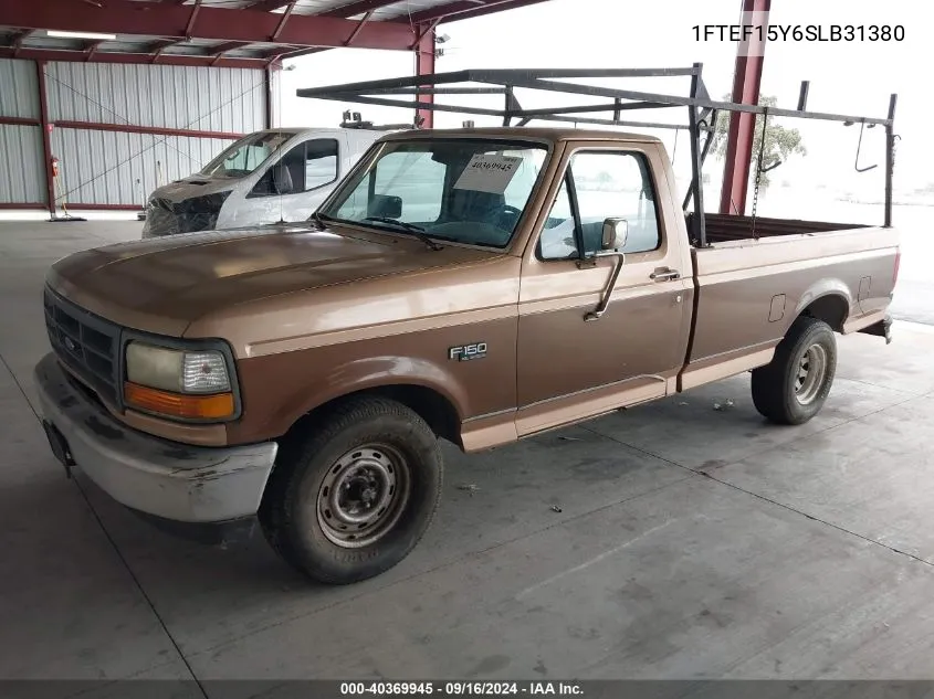 1995 Ford F150 VIN: 1FTEF15Y6SLB31380 Lot: 40369945