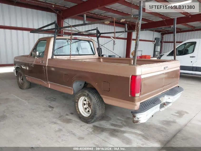 1995 Ford F150 VIN: 1FTEF15Y6SLB31380 Lot: 40369945