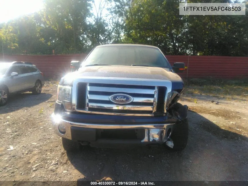 1FTFX1EV5AFC48503 2010 Ford F-150 Fx4/Lariat/Xl/Xlt